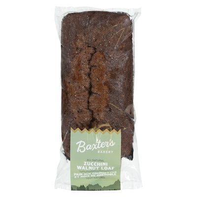Baxter Pain aux courgettes et aux noix 575 g, 1,30 $/100g