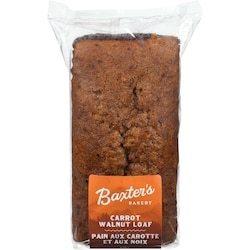 Baxter Walnut Carrot Loaf 575 g, $1.13/100g