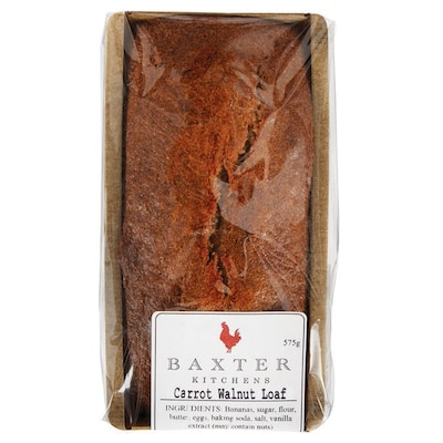 Baxter Miche carottes et noix 575 g, 1,30 $/100g