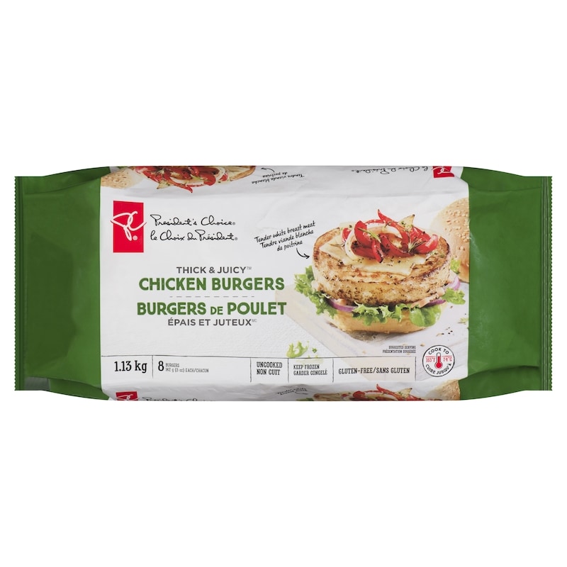 Thick &&nbsp;Juicy™&nbsp;Chicken Burgers&nbsp;