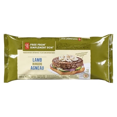 le Choix du Président Burgers D'Agneau Simplement Bon 568 g, 2,82 $/100g