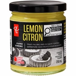 PC Black Label Lemon Curd - 250 ml | Zehrs