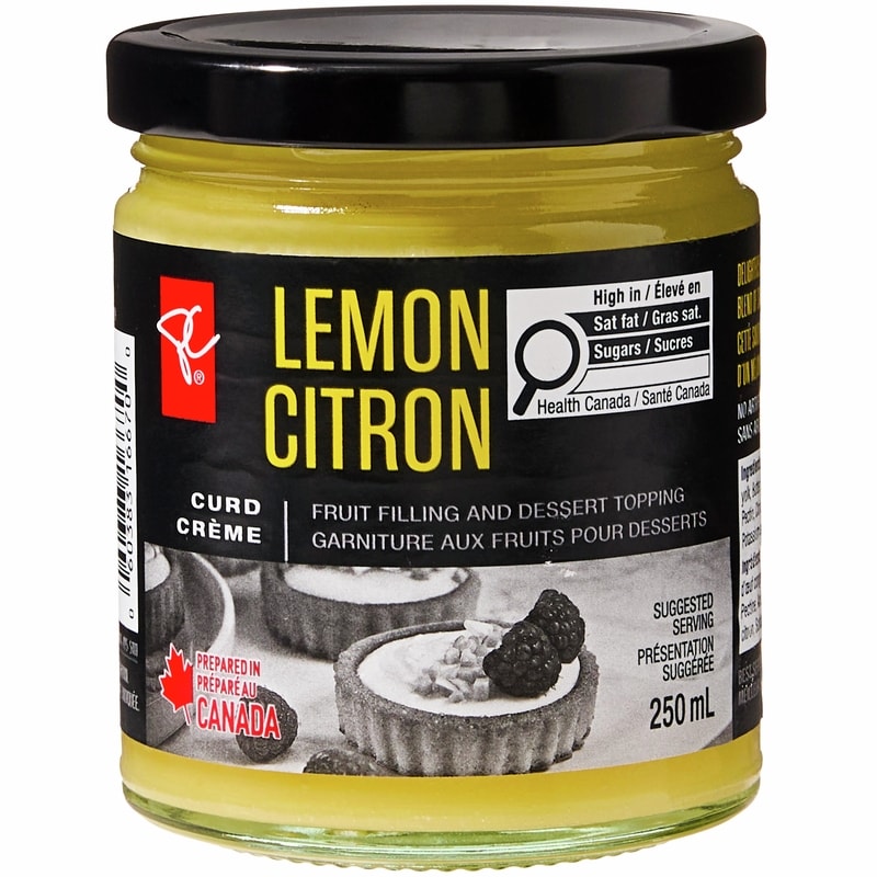 PC Black Label Lemon Curd - 250 ml | Zehrs