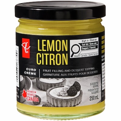 PC Collection noire Crème de citron  250 ml, 2,52 $/100ml