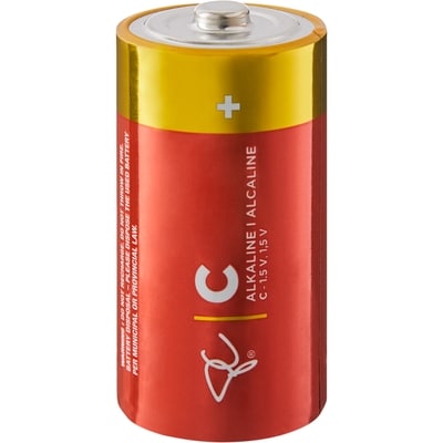 Alkaline Batteries C - 4pk