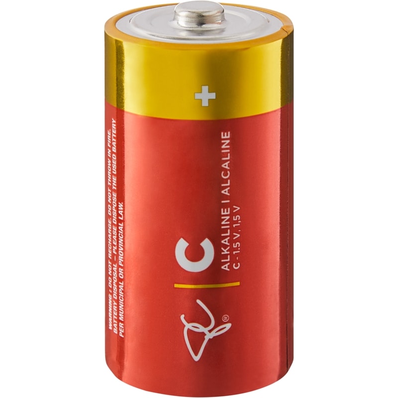 Long Life Alkaline Batteries, C