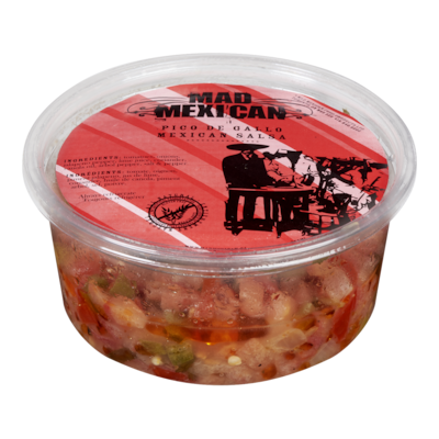 Mad Mexican Pico De Gallo Salsa, Hot 355 ml, $2.53/100ml