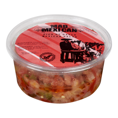 Mad Mexican Salsa Pico De Gallo piquant 355 ml, 2,67 $/100ml