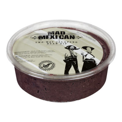 Mad Mexican Black Bean Dip 250 ml, $3.20/100ml