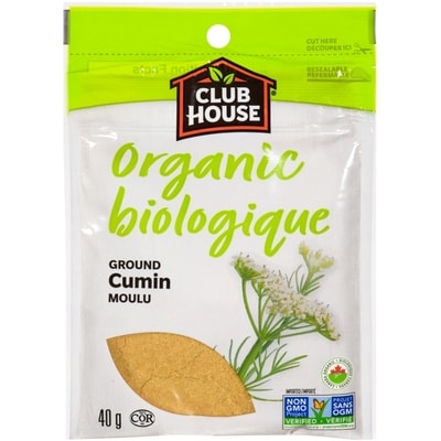Club House Organic Ground Cumin 40 g, $8.23/100g