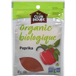 Club House Paprika Biologique 40 g, 7,50 $/100g