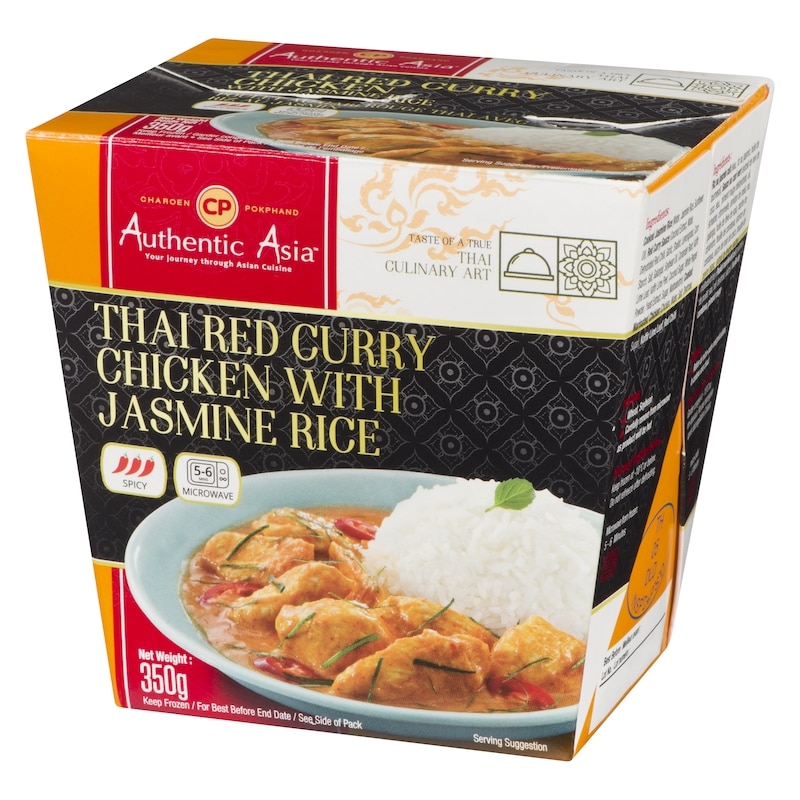 Red Curry Chicken With Jasmine Rice