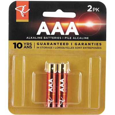 President's Choice Long Life Aaa Alkaline Batteries 1 ea, $2.00/1ea