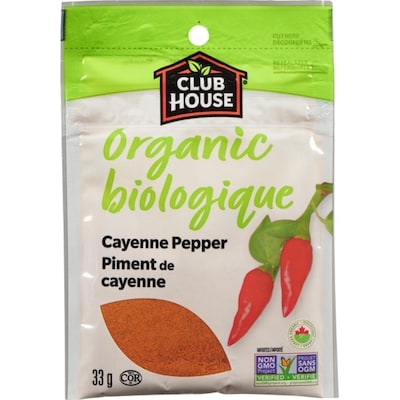 Club House Organic Cayenne Pepper 33 g, $7.58/100g