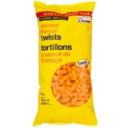 No Name Cheese Flavour Twists Club Size 700 g, $1.00/100g