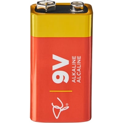 Alkaline Batteries 9V - 2pk