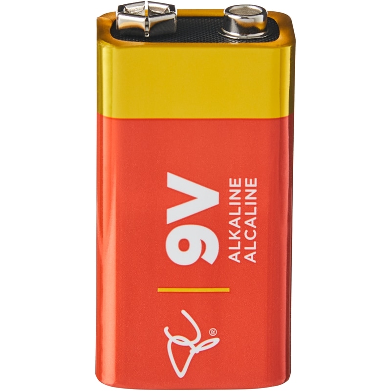 Long Life Alkaline Batteries, 9V