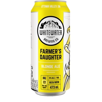 WHITEWATER Blonde Ale (ID required at pick-up) 473 ml, $0.78/100ml