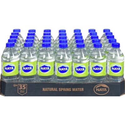 Naya Natural Spring Water 35x500.0 ml, $0.04/100ml