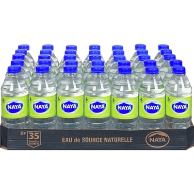 Naya Eau de source naturelle 35x500.0 ml, 0,04 $/100ml