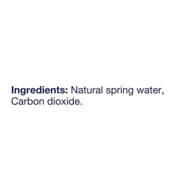 Carbonated Natural Spring Water