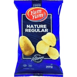 Yum Yum Chips, Regular 200 g, $2.25/100g