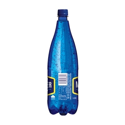 Eau de source naturelle gazéifiée au citron