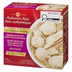 Charoen Pokphand Shrimp Wonton Soup With Noodles - 258 g | Zehrs