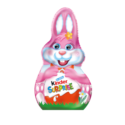 Kinder Easter Hollow Chocolate Bunny (Pink) with Surprise Toy 75 g, $8.00/100g