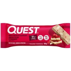 Questbar White Chocolate Raspberry Original Protein Bar 60 g, $9.98/100g