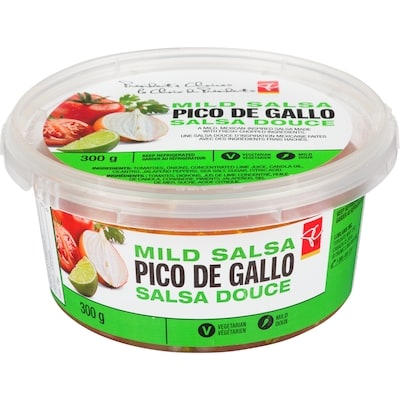 President's Choice Pico De Gallo Mild Salsa 300 g, $2.00/100g