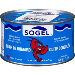 null Chair de homard émincée 320 g, 3,13 $/100g