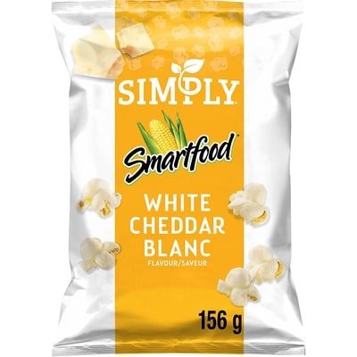 Smartfood Simply White Cheddar Popcorn 156 g, $3.84/100g