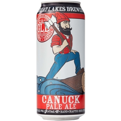 Great Lakes Brewery Pale ale Canuck (Pièce d’identité requise au moment du ramassage) 473 ml, 0,73 $/100ml