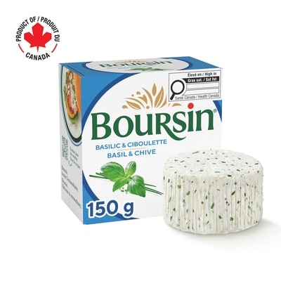 Boursin Basil & Chives 150 g, $5.33/100g