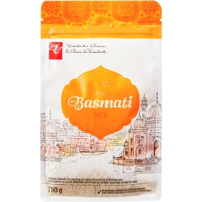 President's Choice Basmati Rice 750 g, $0.64/100g