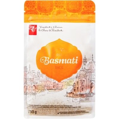 le Choix du Président Riz basmati 750 g, 0,64 $/100g
