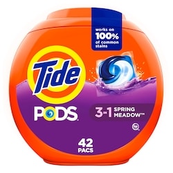 Tide PODs Laundry Detergent, 156 Count, Spring Meadow Scent 42 ea, $0.43/1ea