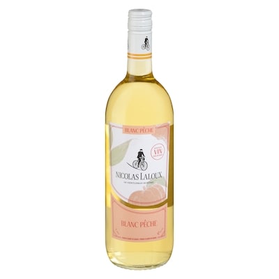 Nicolas Laloux Nicolas Laloux Blanc Pêche (Pièce d’identité requise au moment du ramassage) 1 l, 1,13 $/100ml