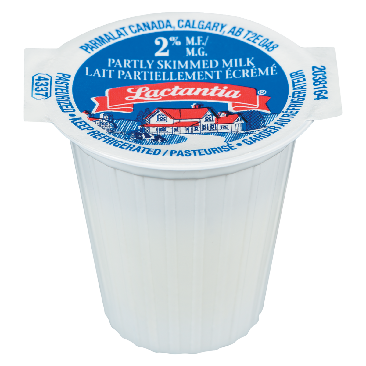 Lactantia Milk 2% Partly Skimmed, portions
