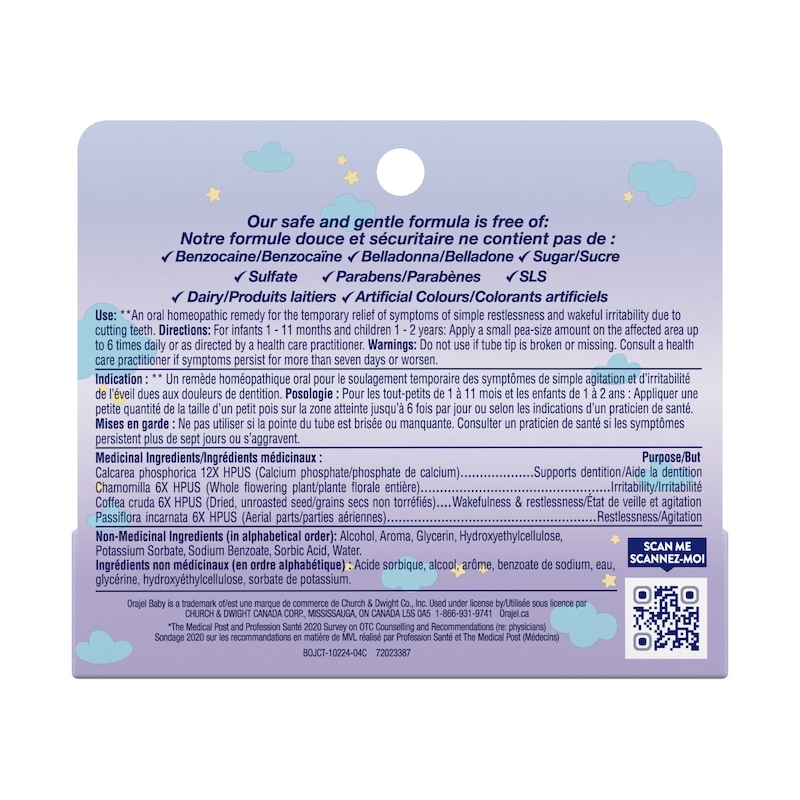 Natural Source Homeopathic Nighttime Teething Gel