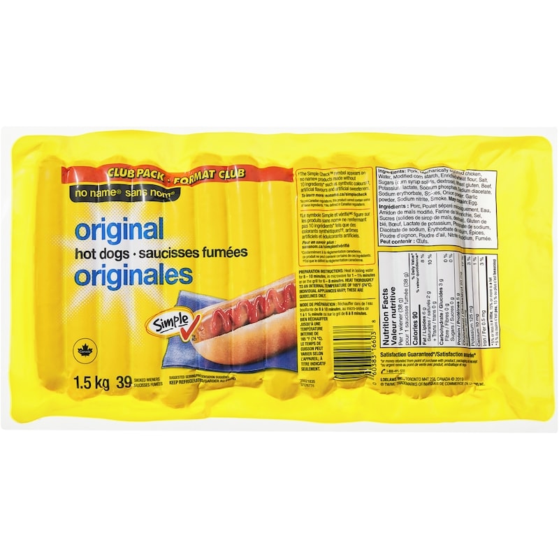 Original Hot Dogs Club Pack