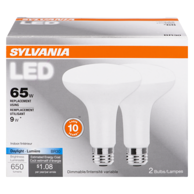 Sylvania Ampoule à DEL 9 W 1 ea, 10,00 $/1ch
