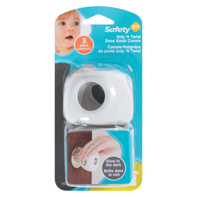 Safety First Grip n' Twist Door Knob Covers 1 ea, $4.79/1ea