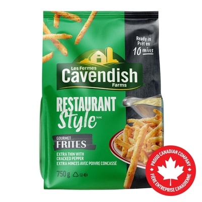 Les Fermes Cavendish Frites gourmet Restaurant Style 750 g, 0,47 $/100g