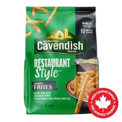 Les Fermes Cavendish Frites gourmet Restaurant Style 750 g, 0,57 $/100g