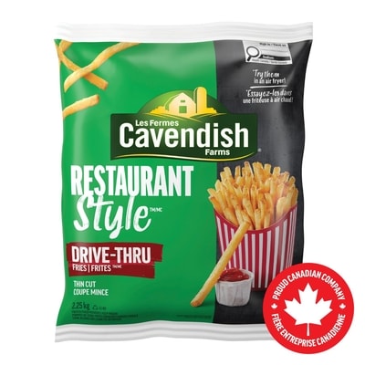 Les Fermes Cavendish Frites gourmet Restaurant Style 750 g, 0,73 $/100g