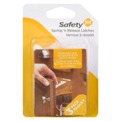 Safety First Spring N Release Latch 1 ea, $3.19/1ea