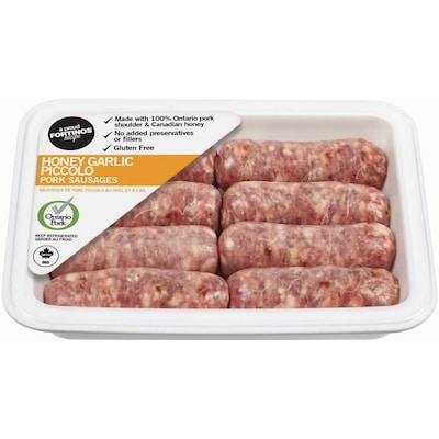 Fortinos Mini Honey Garlic Sausages Tray Pack $14.31/1kg $6.49/1lb