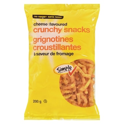 Sans Nom Grignotines croustillantes à saveur de fromage 200 g, 1,25 $/100g